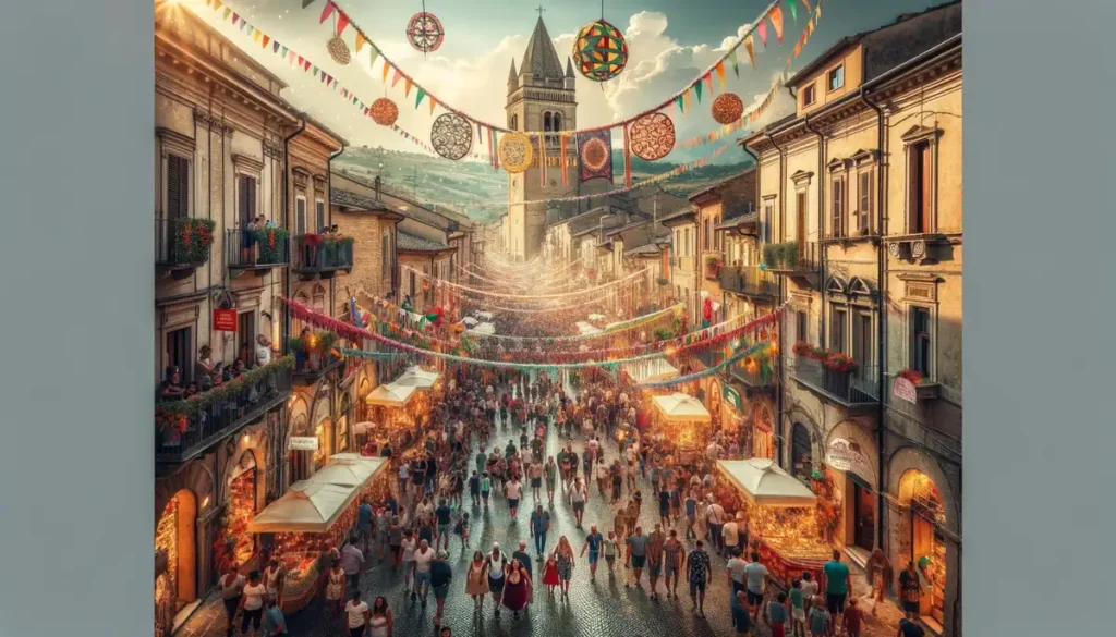 Il centro storico di Castel Giuliano animato dalle tradizioni del borgo laziale